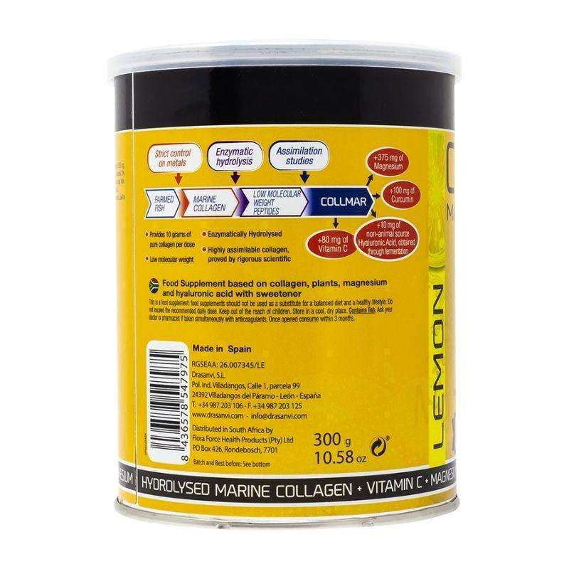 Collmar with Magnesium & Curcumin Lemon