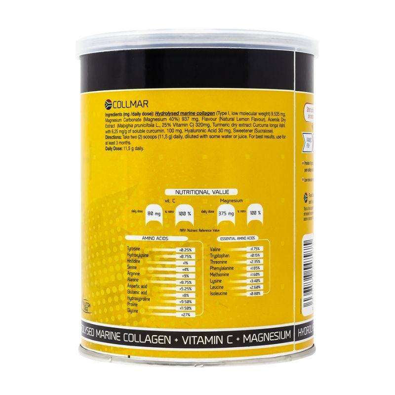 Collmar with Magnesium & Curcumin Lemon
