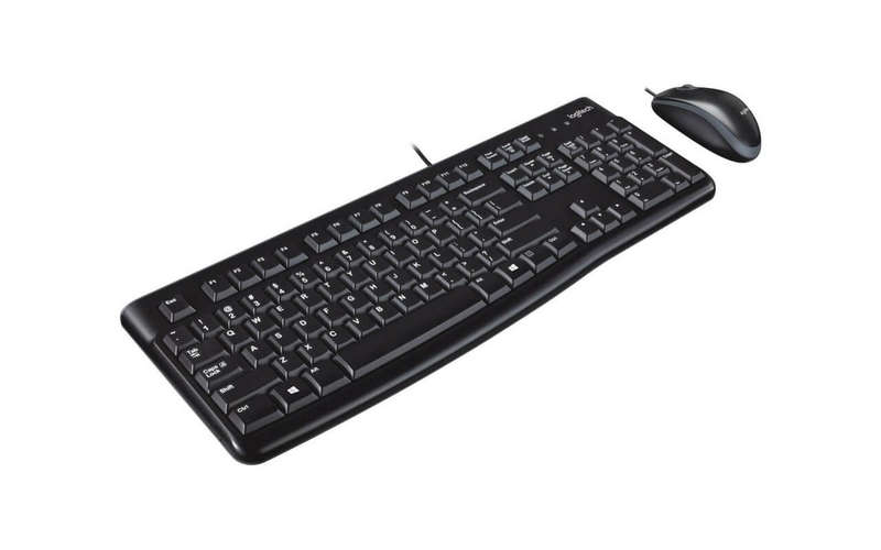 Logitech MK120 Corded USB Desktop Combo