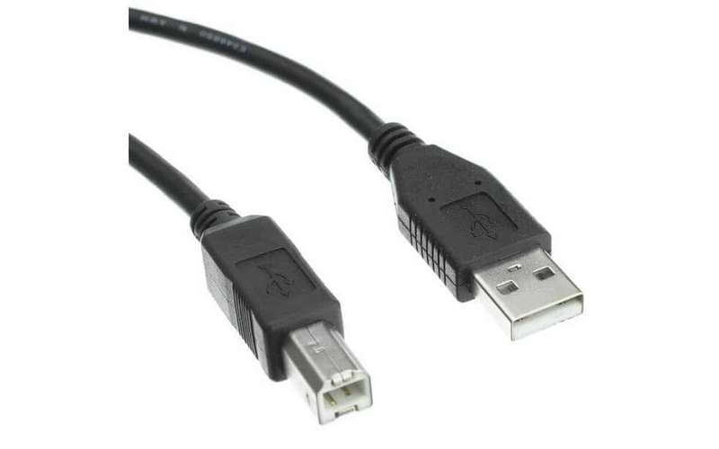 RCT Printer USB Type A Male to Type B Male Cable