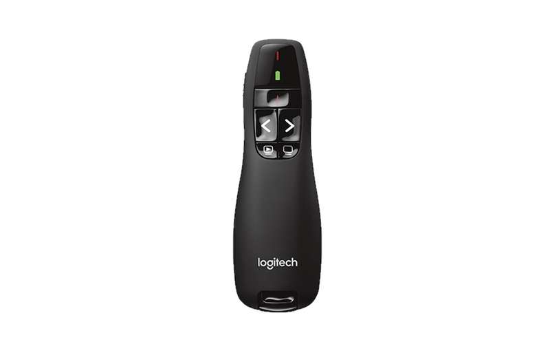 Logitech R400 Wireless Laser Presentation Remote - Black