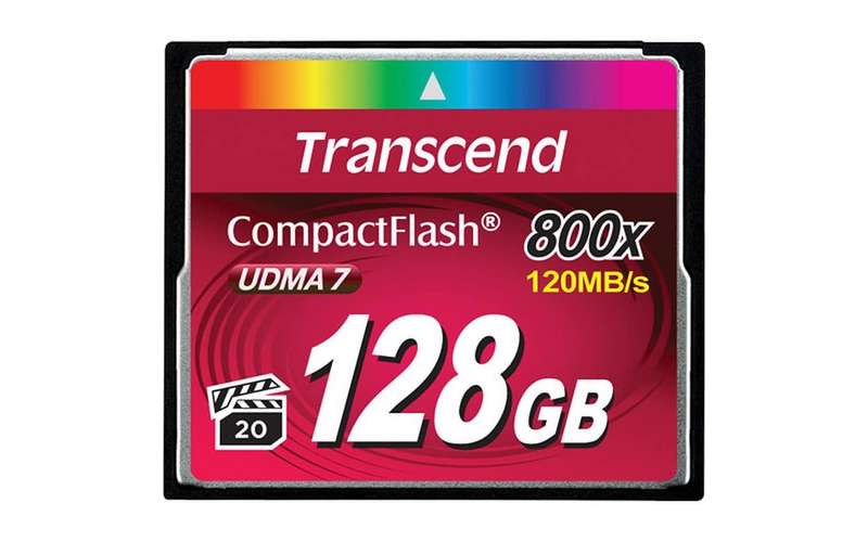 Transcend128GB 800X CF Card