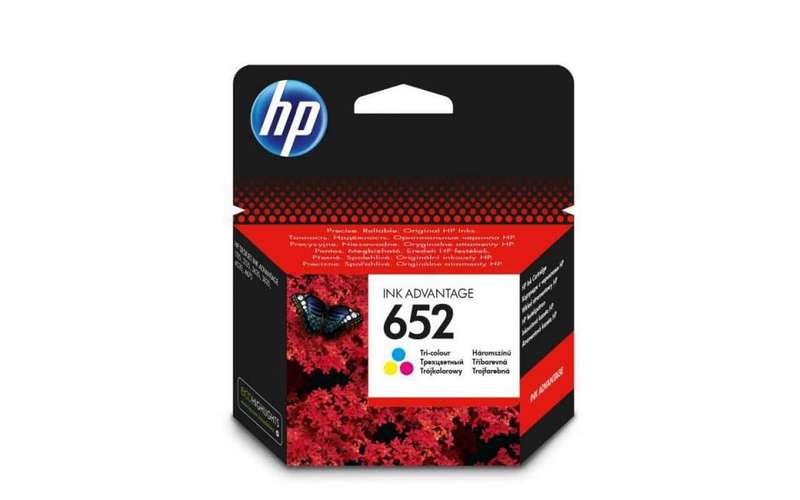 HP 652 Tri-Colour Orignal Ink Cartridge