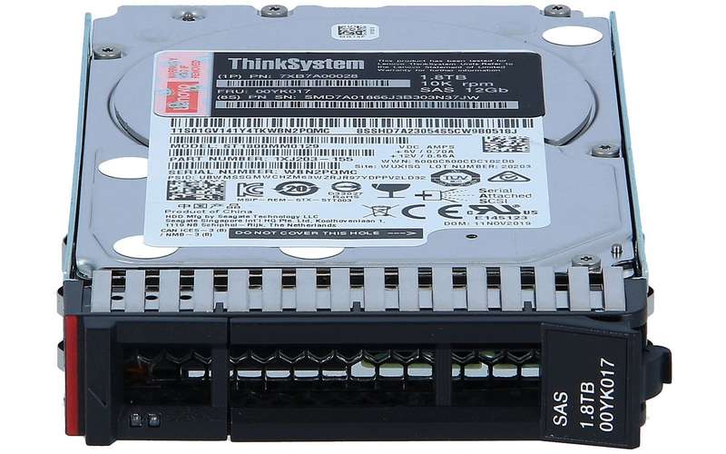 Lenovo DCG Thinksys HDD HS SFF SAS 10K 1.8TB