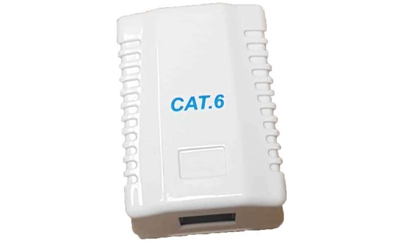 RCT- CAT6 Wallbox Single Port
