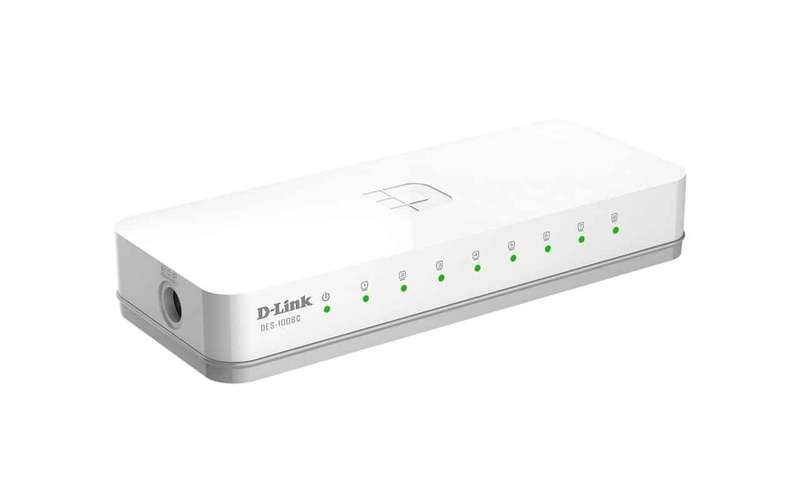 D-Link 8-Port 10/100 Unmanaged Switch