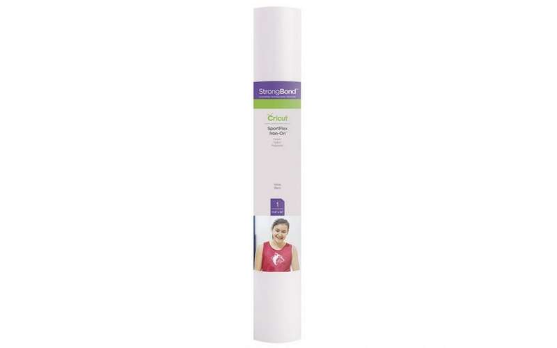 Cricut SportFlex Iron-On 28x60cm (White)