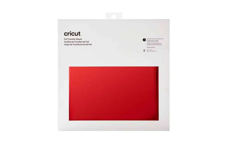 Cricut Transfer Foil Sheets (Red)
