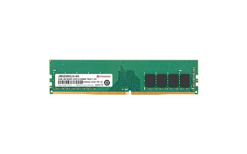 Transcend JetRam 4 GB 3200 MHz DIMM RAM