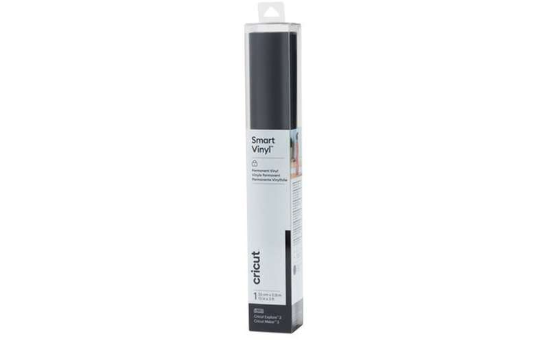 Cricut Smart Vinyl permanent 1 Sheet (Black)