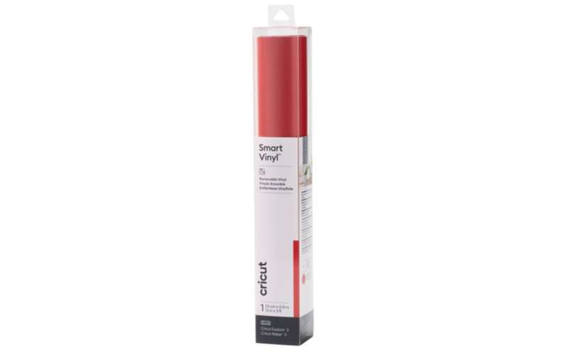 Cricut Smart Vinyl Removable 33X91cm 1 Sheet (Red)