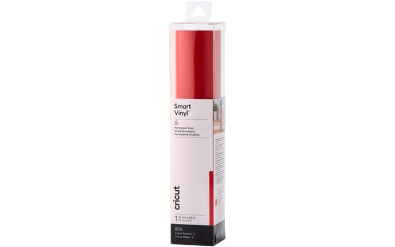 Cricut Smart Vinyl perm 33X366cm 1 Sheet (Red)