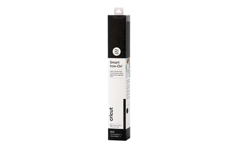 Cricut Smart Iron-on 1 sheet (Glitter Black)