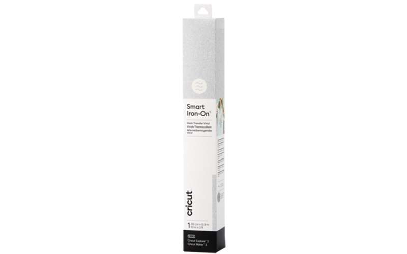 Cricut Smart Iron-on 33x91cm 1 sheet (Glitter Silver)
