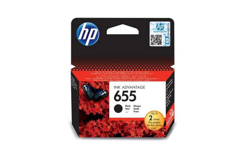 HP 655 Black Original Ink Cartridge