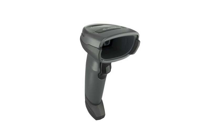 Zebra - DS4608-Scanner Black with Stand USB KIT