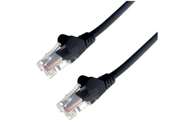 RCT - CAT5E Patch Cord (Fly Leads) 3M Black