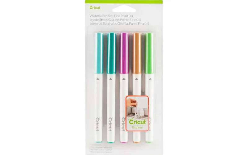 Cricut Explore or Maker Fine Point Pen Set 5-Pack (Wisteria)