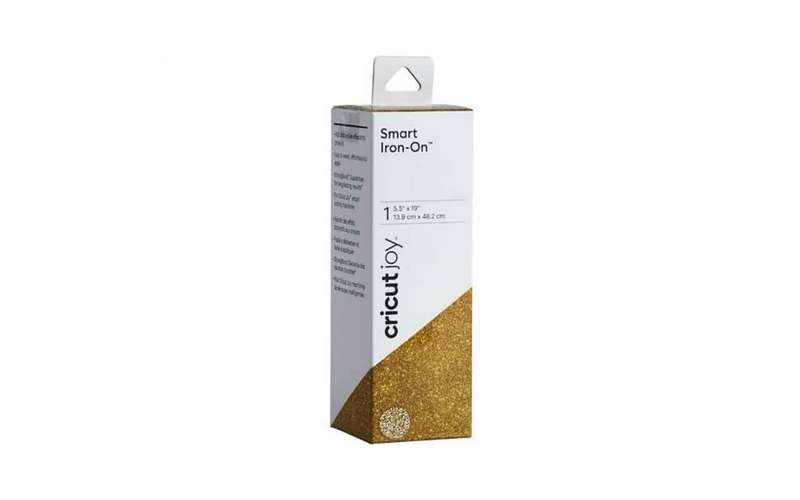 Cricut Joy Smart Iron-On 14x48cm (Glitter Gold)