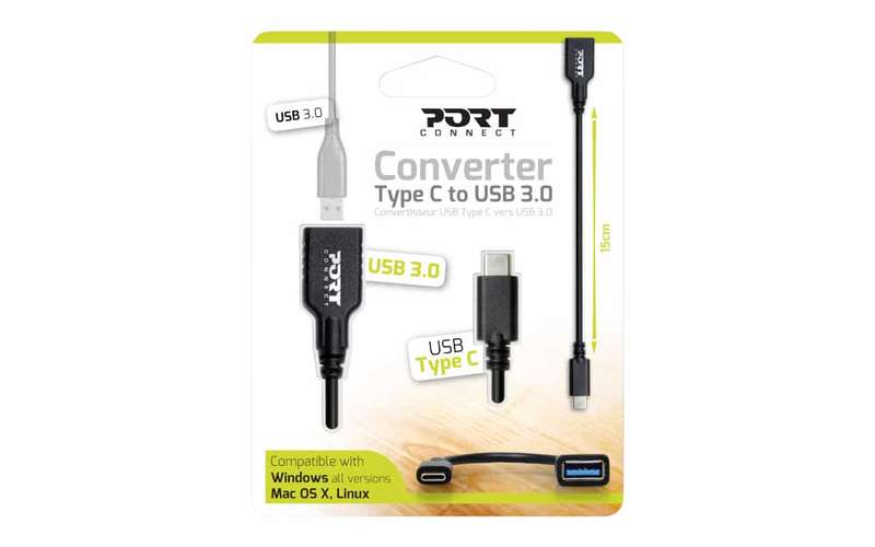Port Type-C to USB3.0 15cm Adapter