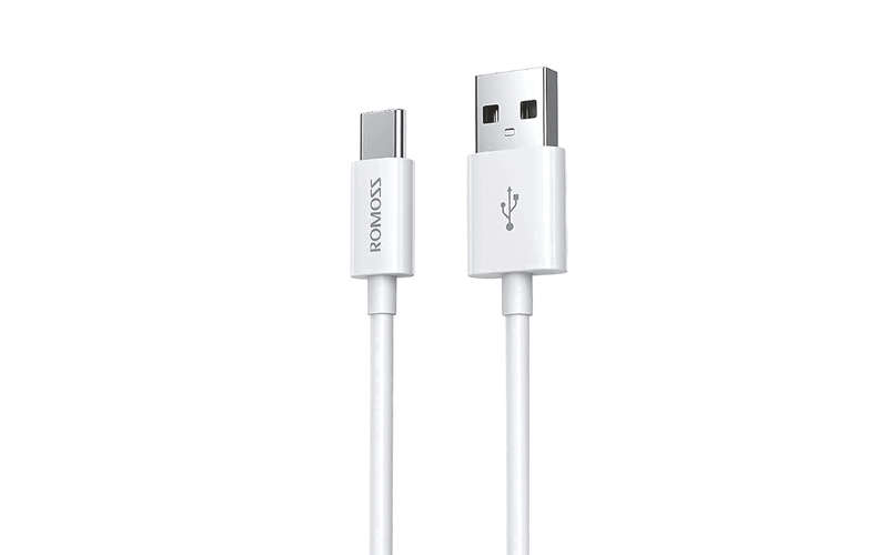 Romoss USB to Type-C 3A Cable - White