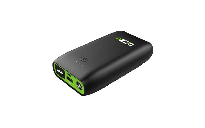 Gizzu 1000A Jump Starter 10400mAh - Black