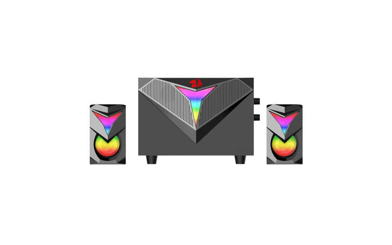 Redragon 2.1 Satellite Speaker Toccatta RGB 11W Gaming Speaker - Black