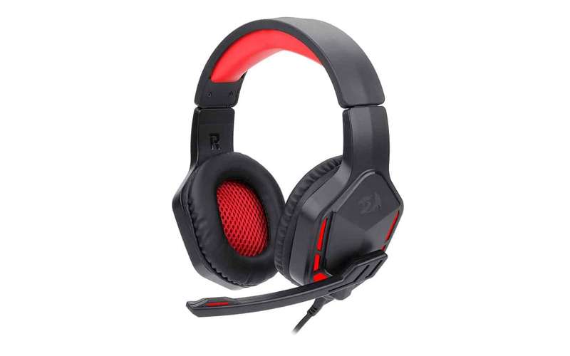 Redragon Over-Ear THEMIS Aux Gaming Headset - Black
