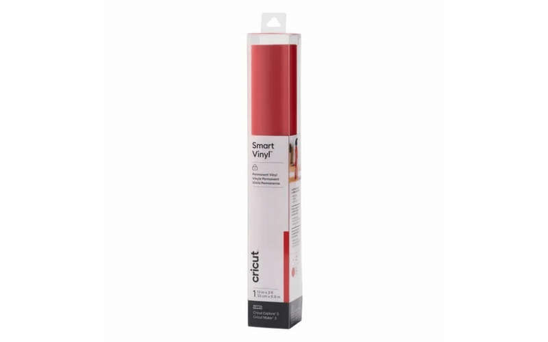 Cricut Smart Vinyl perm 33X91Cm 1 Sheet (Shimmer Red)