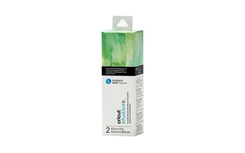 Cricut Joy Infusible Ink Transfer Sheets 2-pack (Green Watercolor)