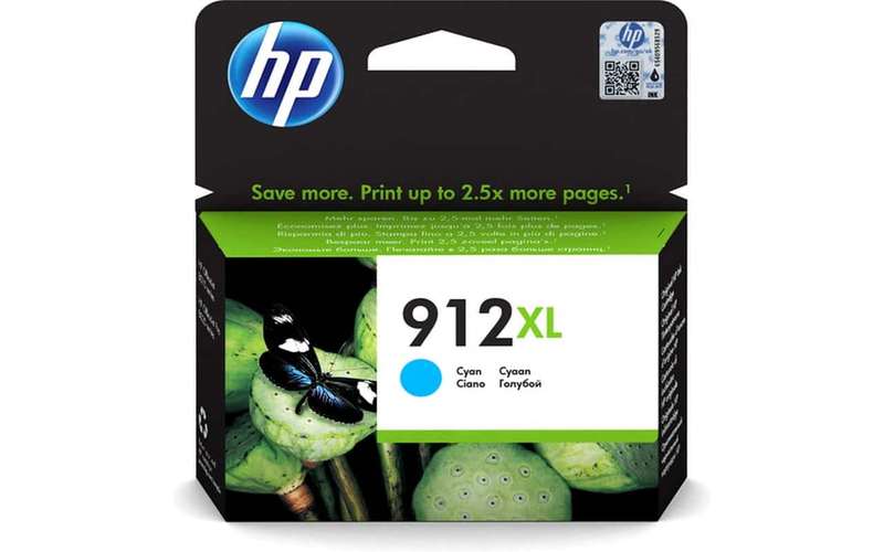 HP 912XL High Yield Cyan Original Ink Cartridge