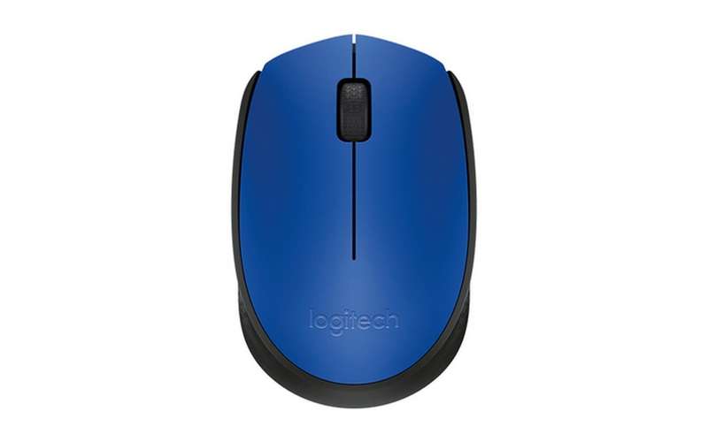 Logitech M171 Wireless Mouse - Blue