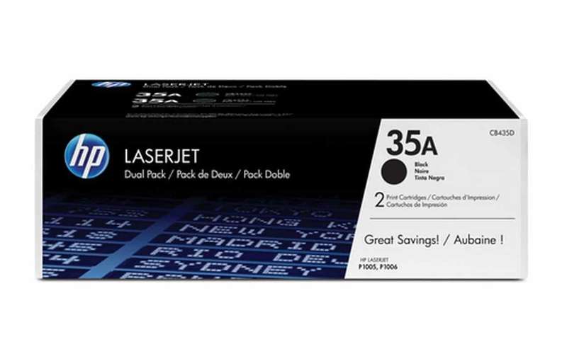 HP 35A Black Original LaserJet Toner Cartridge