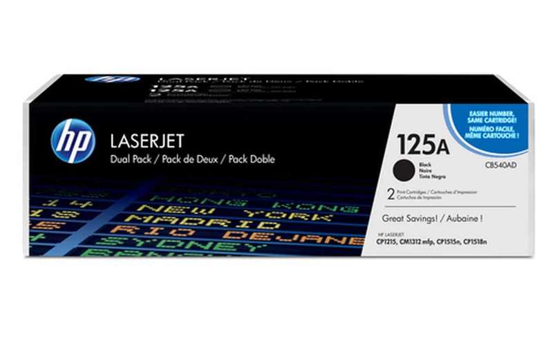 HP 125A Black Original LaserJet Toner Cartridge