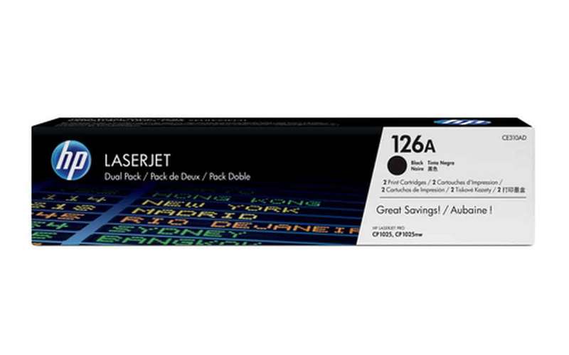 HP 126A Black Original LaserJet Toner Cartridge