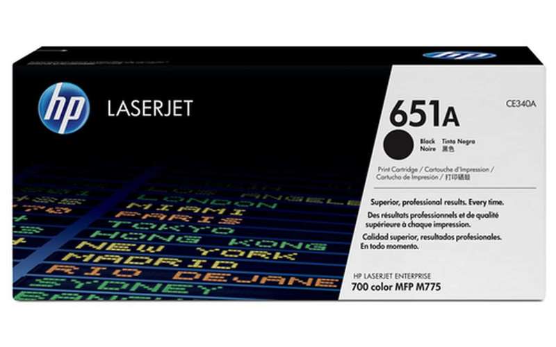 HP 651A Black Original LaserJet Toner Cartridge