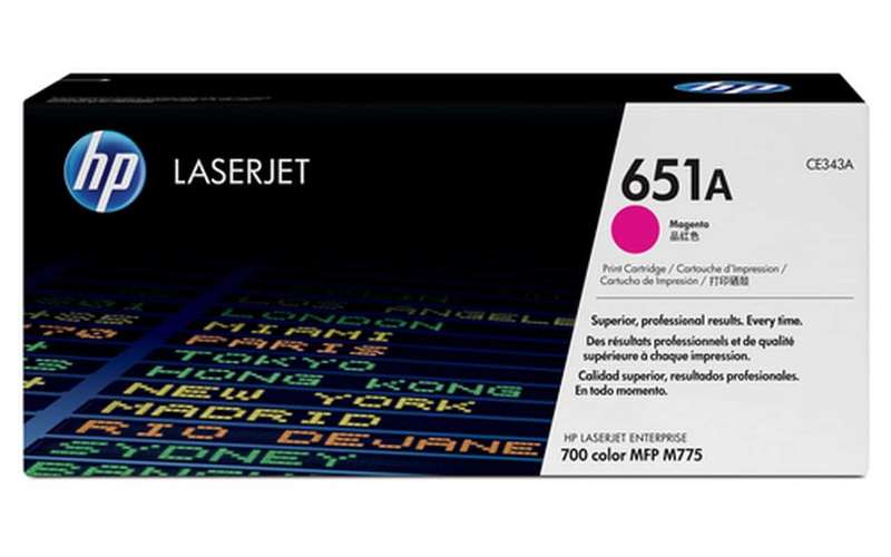 HP 651A Magenta Original LaserJet Toner Cartridge