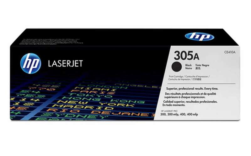 HP 305A Black Original LaserJet Toner Cartridge