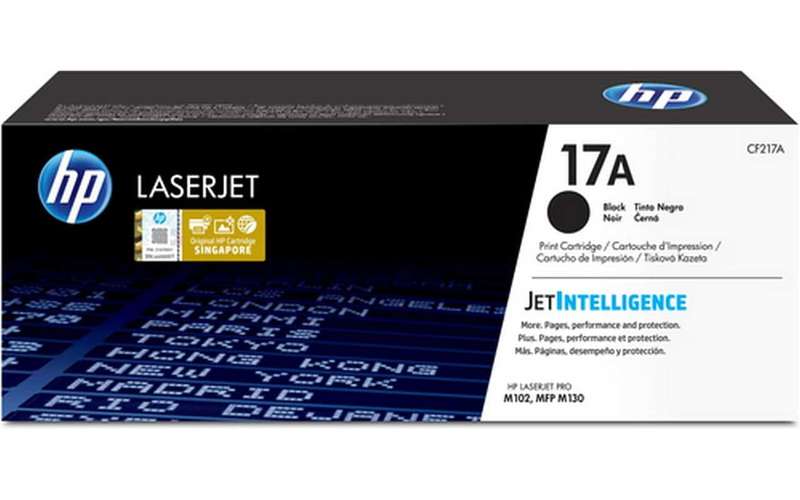 HP 17A Black Original LaserJet Toner Cartridge