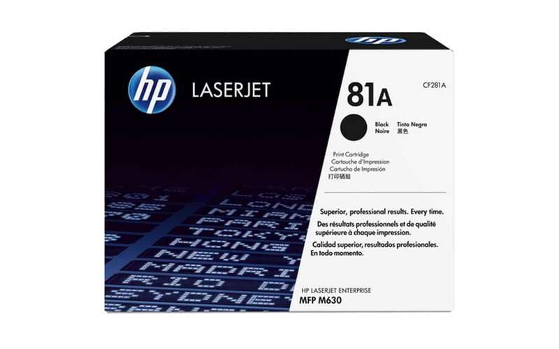 HP 81A Black Original LaserJet Toner Cartridge