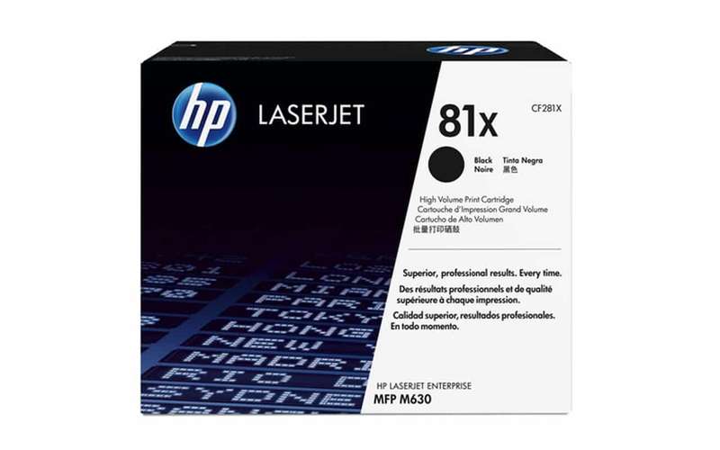 HP 81X High Yield Black Original LaserJet Toner Cartridge