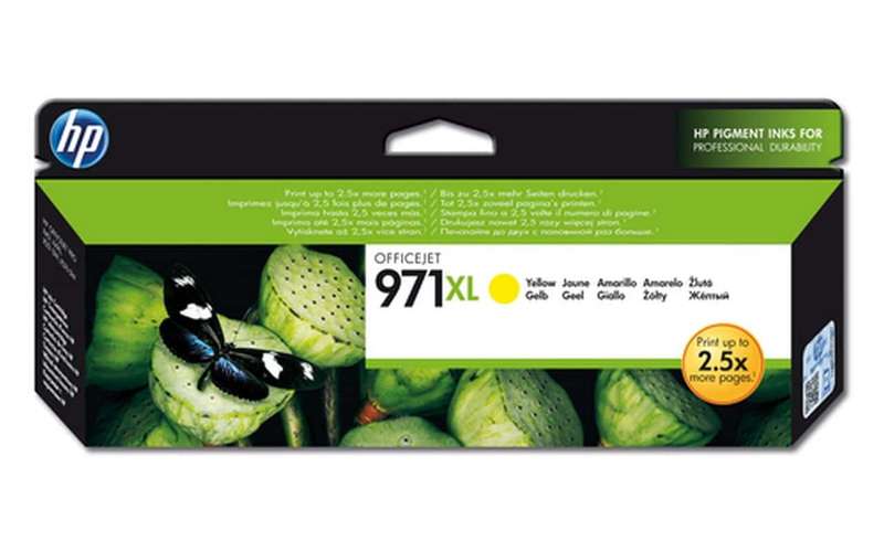 HP 971XL High Yield Yellow Original Ink Cartridge