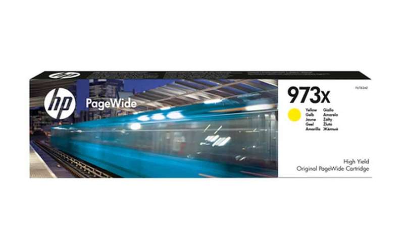 HP 973X High Yield Yellow Original PageWide Cartridge