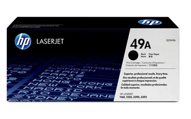 HP 49A Black Original LaserJet Toner Cartridge