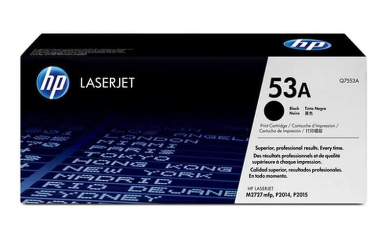 HP 53A Black Original LaserJet Toner Cartridge