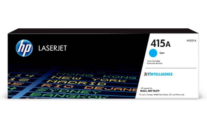 HP 415A Cyan Original LaserJet Toner Cartridge