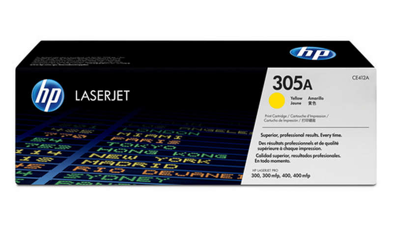 HP 305A Yellow Original LaserJet Toner Cartridge