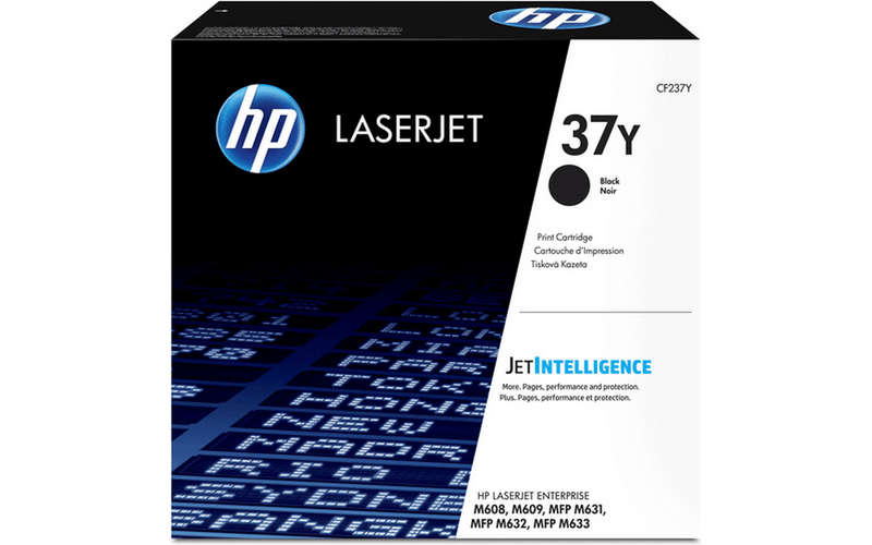 HP 37Y Extra High Yield Black Original LaserJet Toner Cartridge