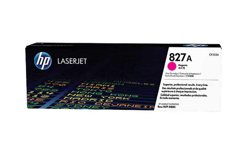 HP 827A Magenta Original LaserJet Toner Cartridge