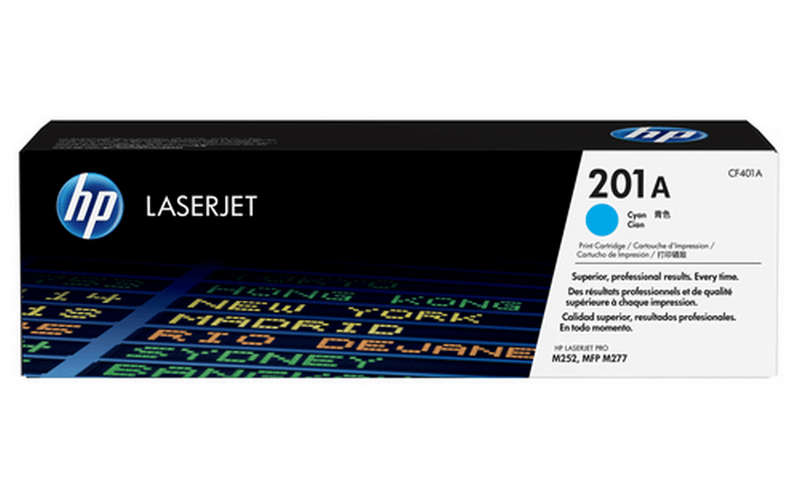 HP 201A Cyan Original LaserJet Toner Cartridge